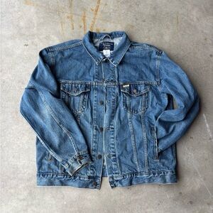 Levi’s Strauss 2007 Y2K Signature Denim Trucker Jean Jacket Size XL